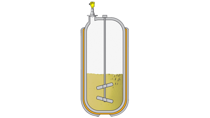 Radar - billede af tank PS63